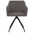 Swen Studio -  Swivel Dining Chairs 6 pcs Taupe Fabric (UK/IE/FI/NO only) (3x331515)